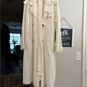 Target Cream Women's Trench Coat
